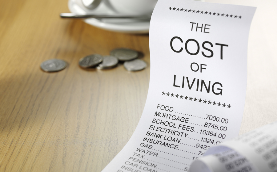 Cost Of Living Totals 