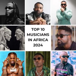 top 10 musicians in africa 2024