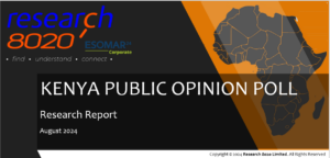 RESEARCH 8020 NATIONAL OPINION POLL RELEASE FOR KENYA 2024