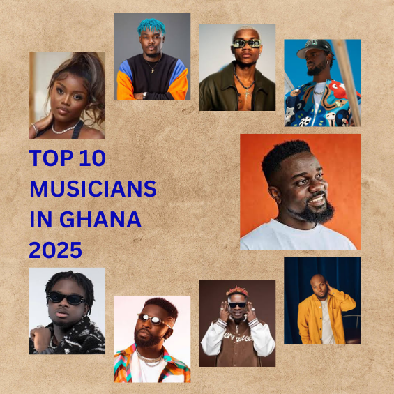 Top 10 Musicians in Ghana